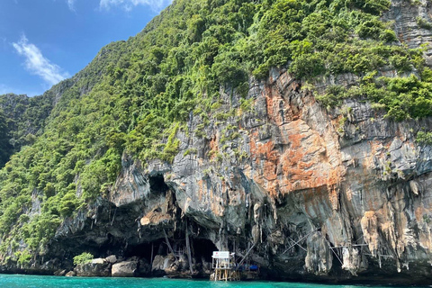 Krabi: Early Bird Phi Phi, Maya & 4 Islands Speedboat Tour