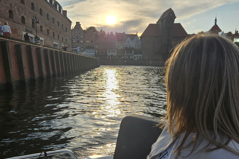 Gdańsk: Private Self-Drive Electric Boat Rental (No License)