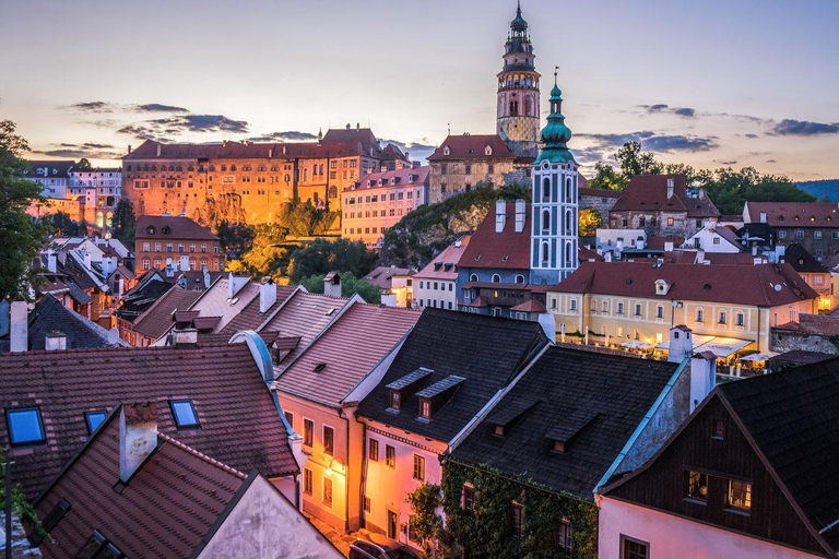 Prague: Transfer to Vienna via fabulous Cesky Krumlov