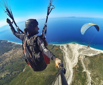 From Tirana/Durres: Paragliding in Vlora/Lloraga Pass