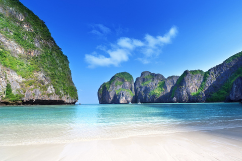 Phuket: Phi Phi and Khai Islands Boat Trip with Lunch Phuket: Phi Phi and Khai Islands Day Trip with Transfers