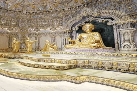 Visita al templo Akshardham con espectáculo de luces