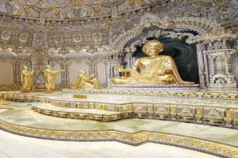 Visita al templo Akshardham con espectáculo de luces