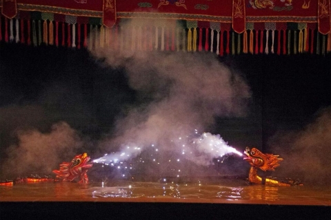 Hanoi : billet coupe-file pour le spectacle des marionnettes sur l'eauBillet économique