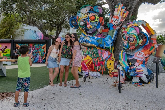 Miami : bus à arrêts à arrêts multiples et visite bus à arrêts multiples de Wynwood Walls