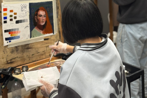 Florence: Create Your Own Oil Painting in a Real Art Studio Sunday Premium Atelier Session