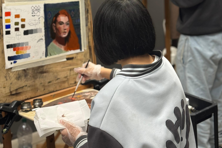Florence: Create Your Own Oil Painting in a Real Art Studio Sunday Premium Atelier Session