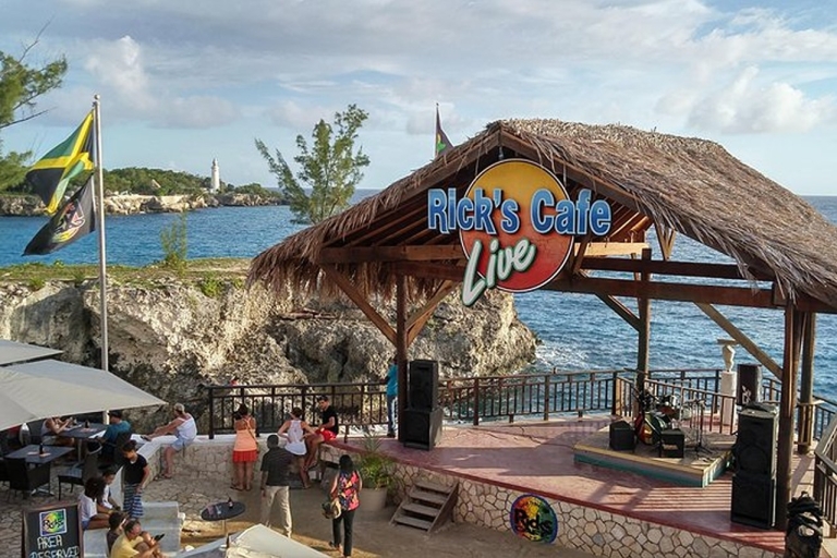 Seven Miles Beach & Rick's Cafe privétour vanuit Montego Bay