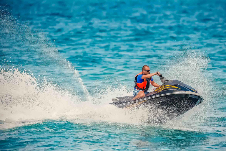 From Punta Cana: Las Cañitas Jet Ski Tour with Hotel Pickup