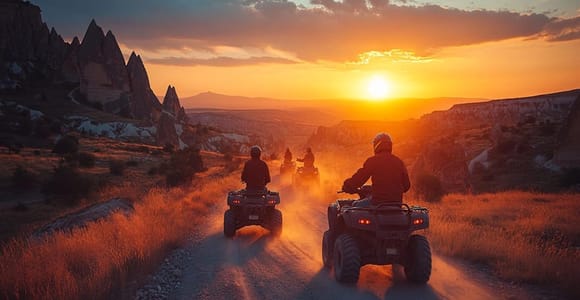 Cappadocia: Guided ATV Tour with Hotel Pickup & Drop-off