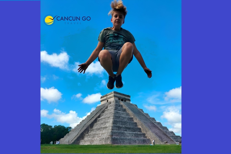 Chichen Itza: Wandeltour met gidsFranse of Duitse privétour met toegangsprijs