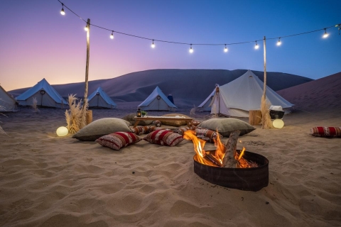 Ica: Buggy, Sandboarding & Dinner in the Huacachina Desert Adventure & Dinner in the Huacachina - Private Service