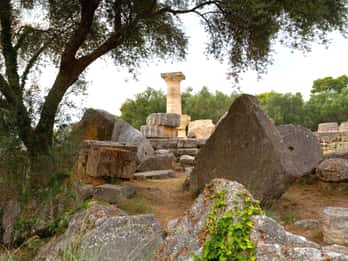 Katakolo: Antikes Olympia und Kourouta Beach Geführte Tour