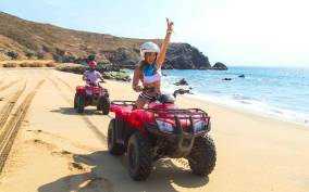 Cabo San Lucas: Beach & Desert ATV Tour with Tequila Tasting