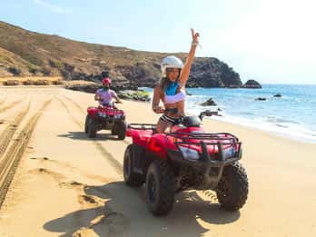 Cabo San Lucas: Beach & Desert ATV Tour with Tequila Tasting
