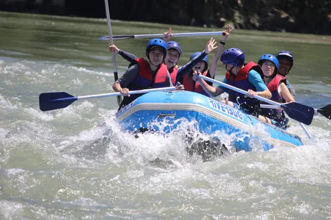 Kota Kinabalu White Water Rafting Grade 1-2 at Kiulu River