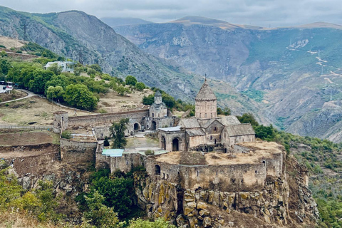 From Yerevan: Noravank, Tatev, and Khndzoresk