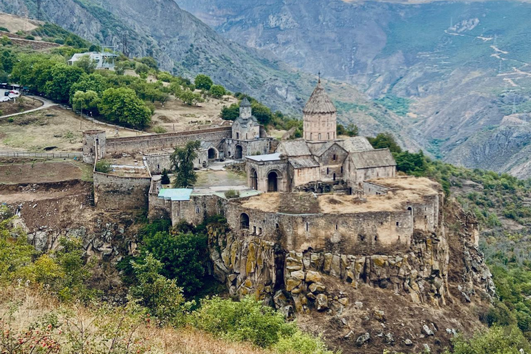 From Yerevan: Noravank, Tatev, and Khndzoresk