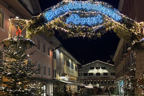 Berchtesgaden: Private Christmas Walking Tour with Drink
