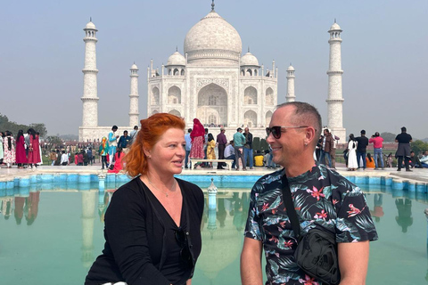 Agra: Taj Mahal, Fort and Baby Taj Tour with Pick-up & Drop Private Tour - Without Entrance Fees