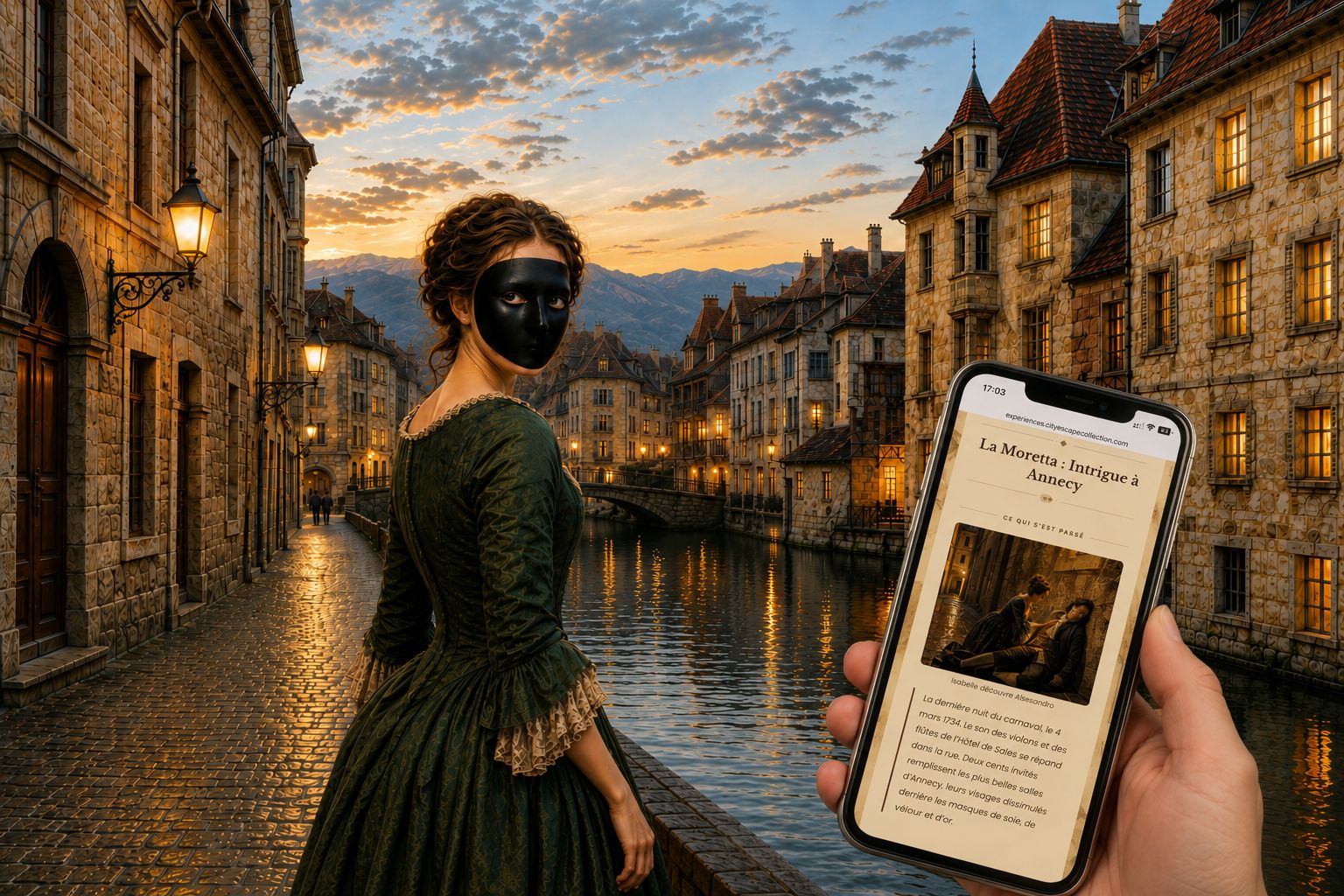 Annecy: Krimi – Venezianischer Ball 1734