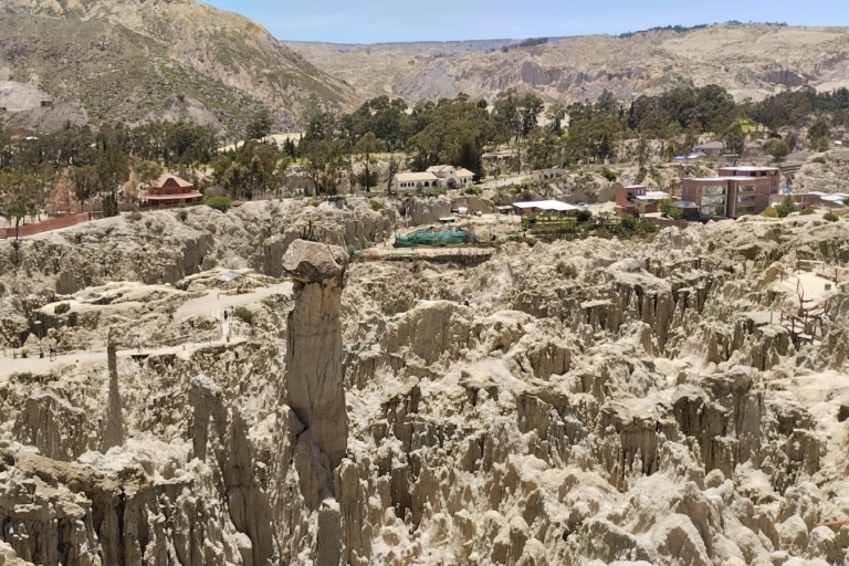Tour maanvallei en rijke gebieden La Paz stad