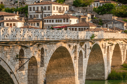 Berat and Mangalem Quarter with Ardenica Monastery