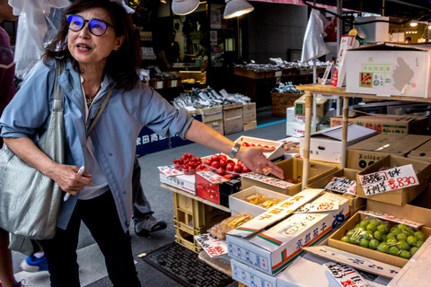 Tokyo : visite à pied de 90 minutes du marché aux poissons de Tsukiji