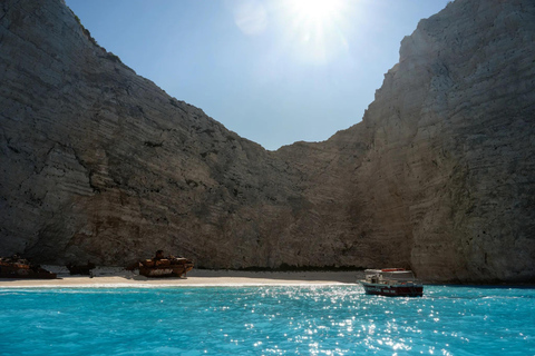 Zakynthos: Shipwreck Beach and Blue Caves Boat Tour Zakynthos: Shipwreck Beach and Blue Caves Boat Tour