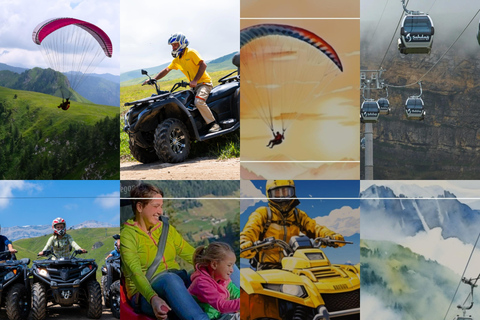 Shahdag: Paragliding, Quad Biking, Coaster, and Cable Car