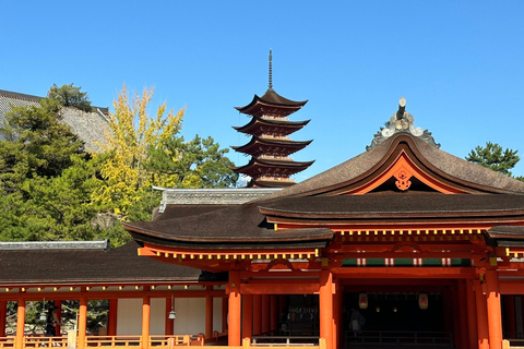 Hiroshima &amp; Miyajima UNESCO 1 dag bustourVanaf JR Hiroshima Station (zonder lunch)