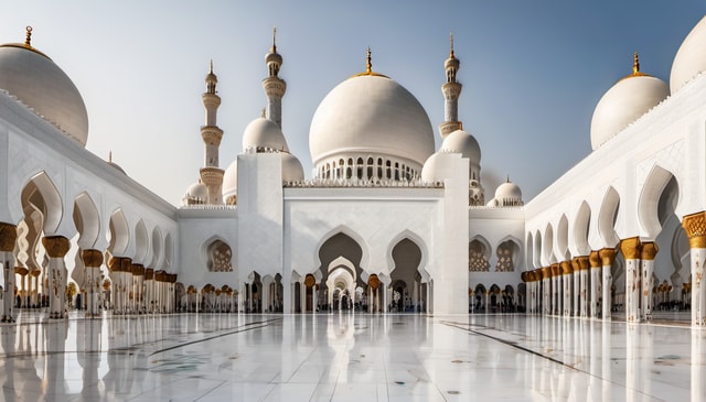 Dubai: Grand Mosque Full Day Guided Tour Emirates Palace