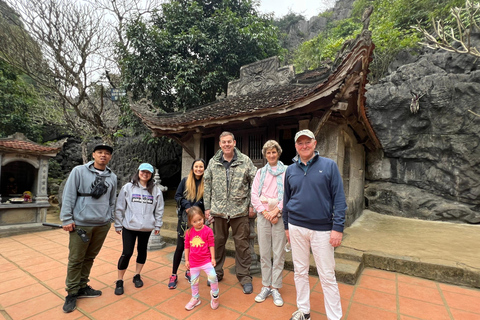 Luksusowa jednodniowa wycieczka Ninh Binh z Hanoi (Trang An - Hoa Lu)