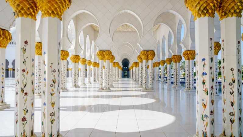 Tour di un giorno da Dubai ad Abu Dhabi con moschee, palazzi e patrimonio culturale