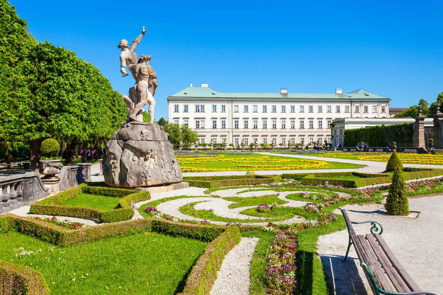 Mirabell Palace and Gardens Salzburg Old Town Walking Tour