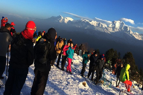 Kathmandu: trekking di 6 giorni a Ghorepani, Poonhill e GhandrukTour privato del trekking con pasti inclusi.