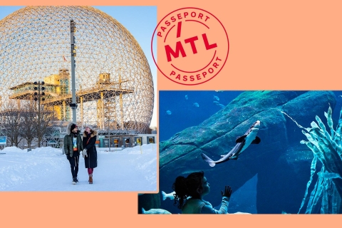 Montréal : Laissez-passer pour 5 attractionsMontréal : Passeport d'hiver 5 attractions