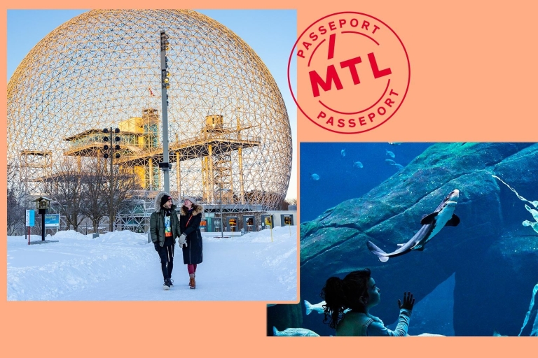 Montréal : Laissez-passer pour 5 attractionsMontréal : Passeport d'hiver 5 attractions