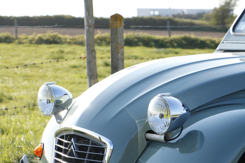 Normandy getaway in a Citroën 2CV