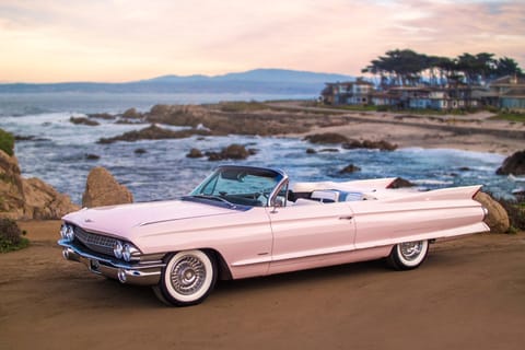 Monterey & Big Sur: Drive a 1961 Cadillac Convertible Rental