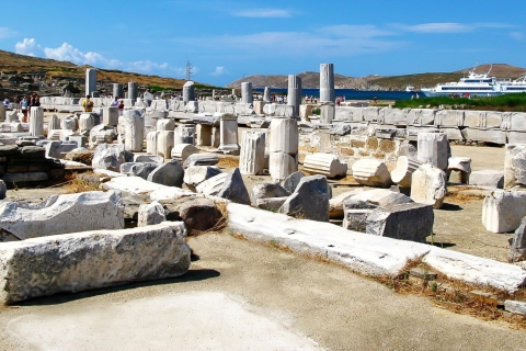From the Cruise Ship Port: The Original Delos Guided Tour Tour in English