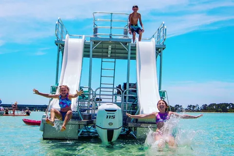 Full Day Double Decker Pontoon Boat Rental- Okaloosa Island
