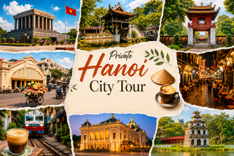 Private Hanoi City Tour Tour With Heritage & Hidden Corners Private Tour & Private Car Transfer & Guide (Half Day)