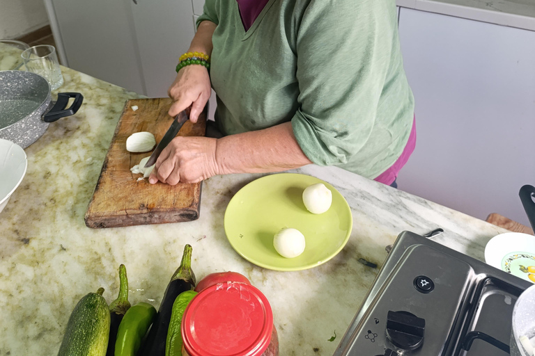 Rustic cooking day at Bodrum country home