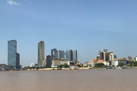 Phnom Penh: tour guidato della città con transfer aeroportuale