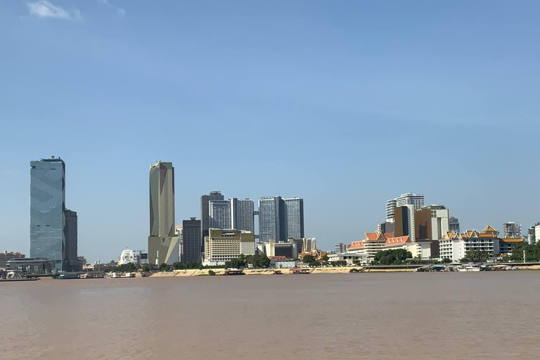Phnom Penh: tour guidato della città con transfer aeroportuale