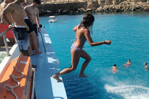 Ayia Napa: Crociera con la Laguna Blu e le tartarughe con pranzo opzionale