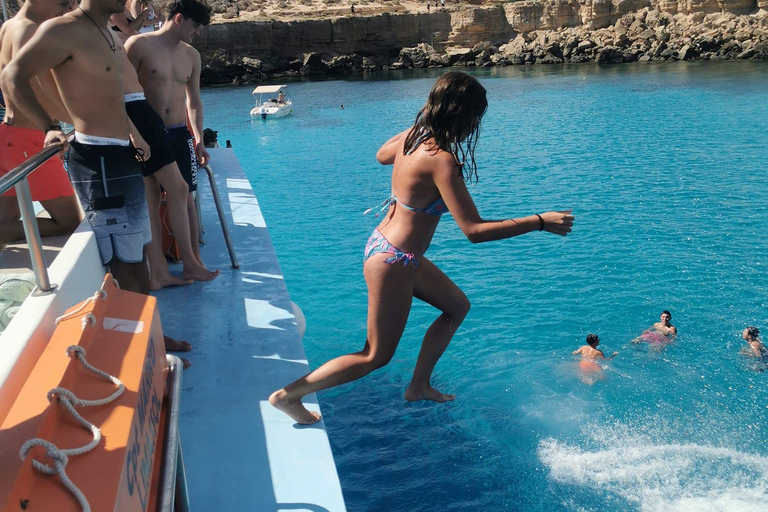 Ayia Napa: Blue Lagoon &amp; Turtle Cruise with Optional Lunch