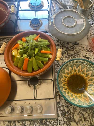 Cours de cuisine à Marrakech - cuisine