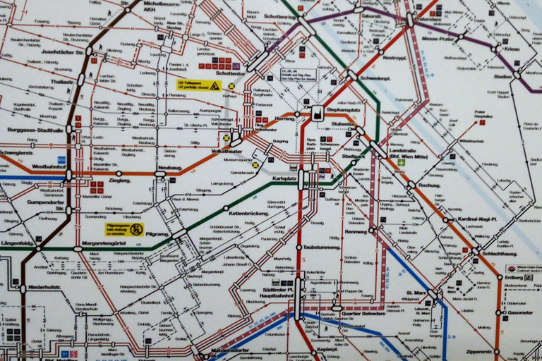 I Wien som en wienare: med kollektivtrafik och till fotsI Wien som en wienare: med kollektivtrafik &amp; promenader